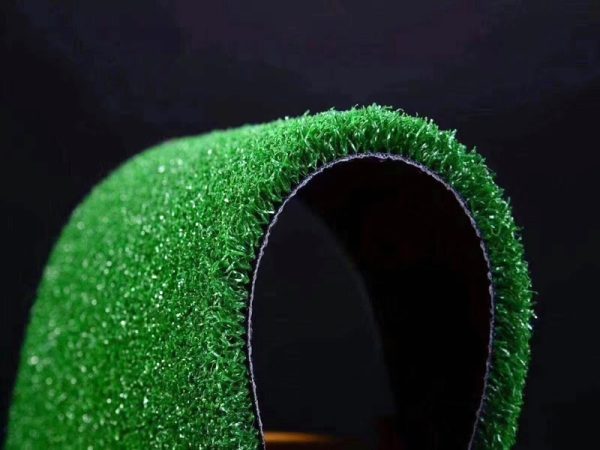 Coiled silk artificial turf Blue plate tennis lawn