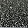 Grey curly silk artificial grass Coiled silk artificial turf
